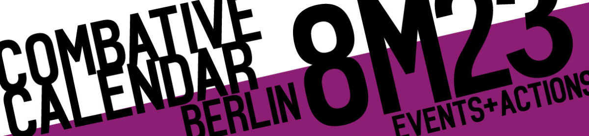 8M 2023 berlin – feminist dates actions & events